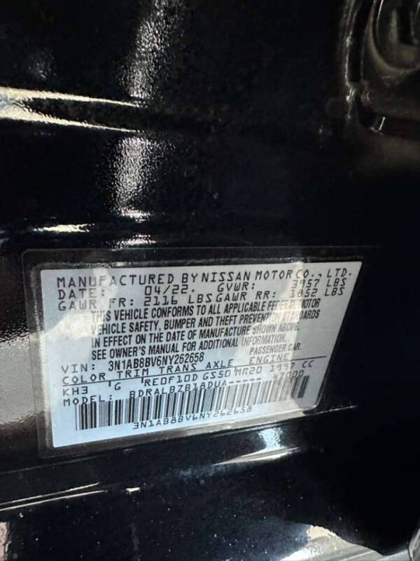 2022 Nissan Sentra S