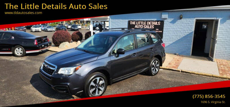 2017 Subaru Forester for sale at The Little Details Auto Sales in Reno NV