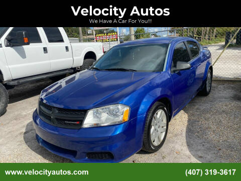 2014 Dodge Avenger for sale at Velocity Autos in Winter Park FL