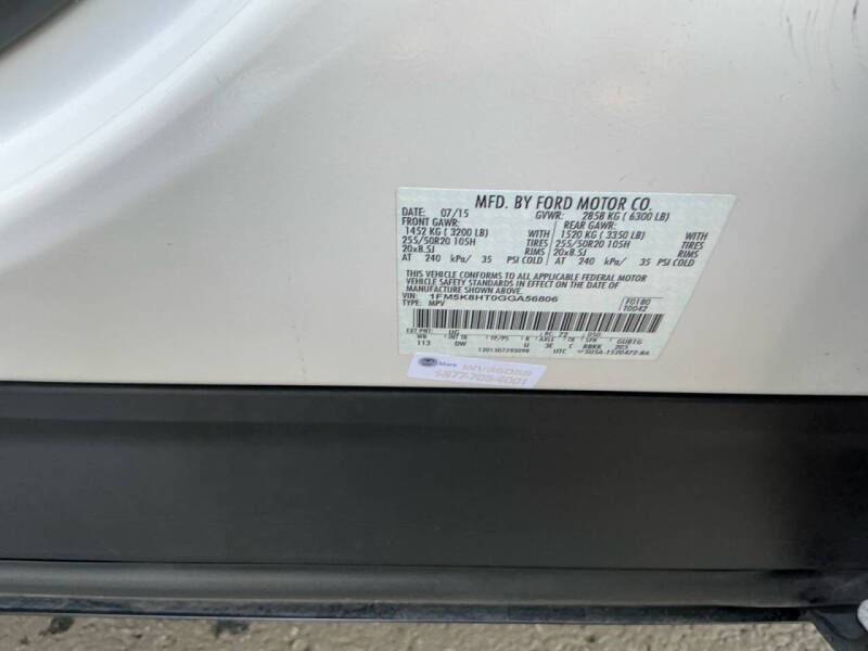 2016 Ford Explorer Platinum