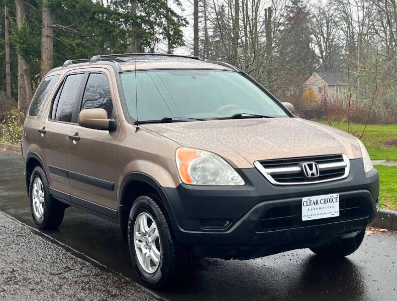 2003 Honda CR-V for sale at CLEAR CHOICE AUTOMOTIVE in Milwaukie OR