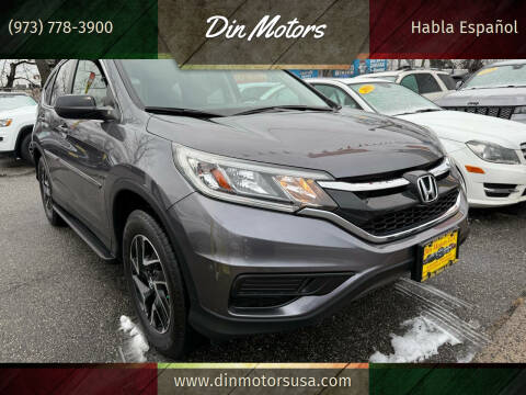 2016 Honda CR-V for sale at Din Motors in Passaic NJ