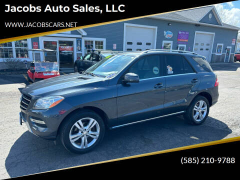 2014 Mercedes-Benz M-Class for sale at Jacobs Auto Sales, LLC in Spencerport NY