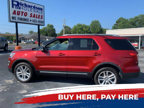 2016 Ford Explorer for sale at RICHARDSON WHOLESALE in Fayetteville TN