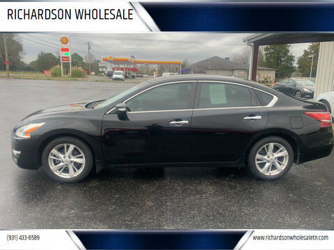 2013 Nissan Altima for sale at RICHARDSON WHOLESALE in Fayetteville TN