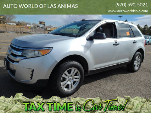 2012 Ford Edge for sale at AUTO WORLD OF LAS ANIMAS in Las Animas CO