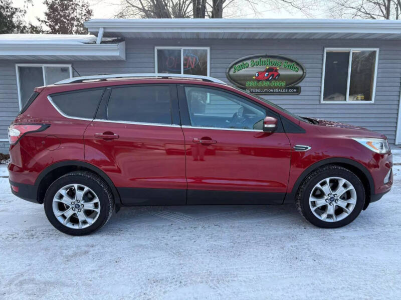 2018 Ford Escape for sale at Auto Solutions Sales in Farwell MI