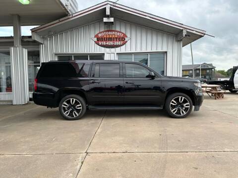 2018 Chevrolet Suburban for sale at Motorsports Unlimited - Trucks in McAlester OK