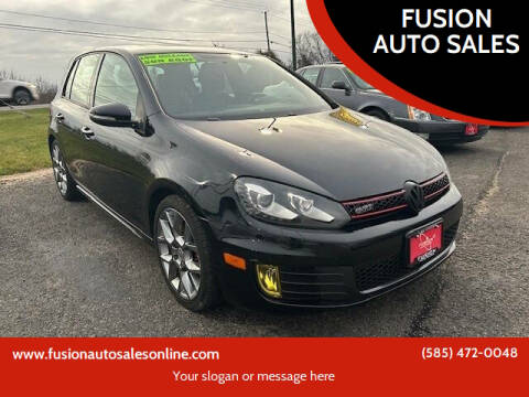 2013 Volkswagen GTI for sale at FUSION AUTO SALES in Spencerport NY