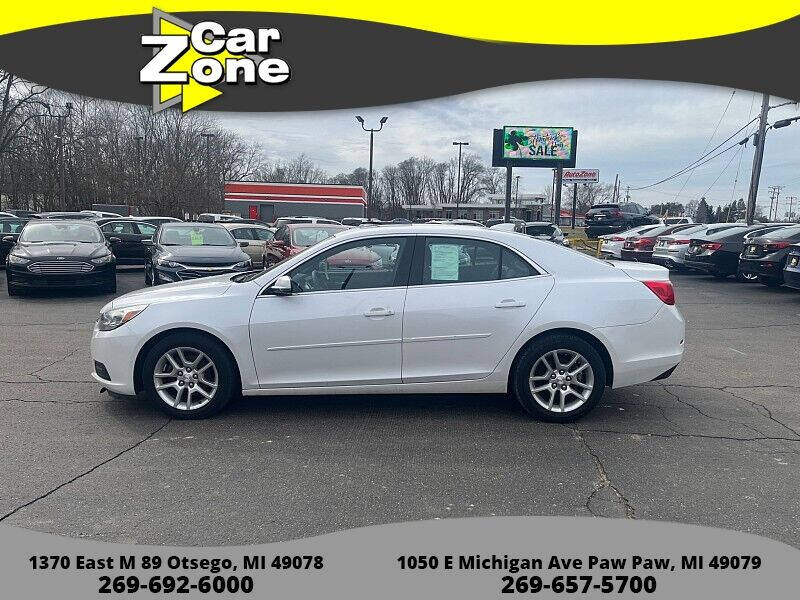 2015 Chevrolet Malibu for sale at Car Zone in Otsego MI