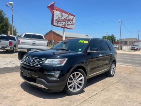 2016 Ford Explorer for sale at Southwest Car Sales in Oklahoma City OK