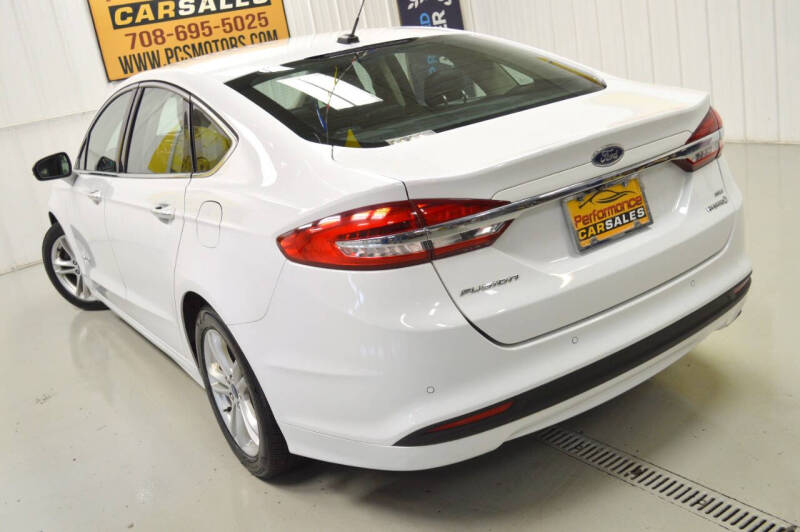 2018 Ford Fusion Hybrid SE