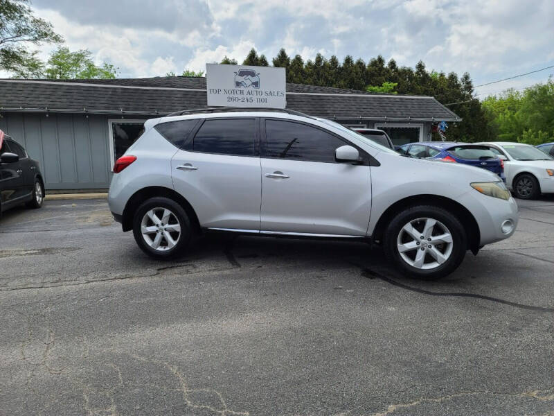 2009 Nissan Murano for sale at Top Notch Auto Sales LLC in Bluffton IN