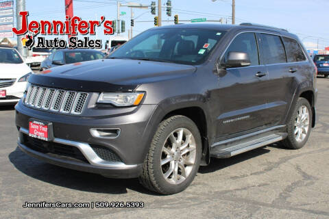 2015 Jeep Grand Cherokee for sale at Jennifer's Auto Sales in Spokane Valley WA