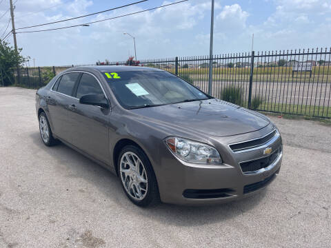 2012 Chevrolet Malibu for sale at Any Cars Inc in Grand Prairie TX