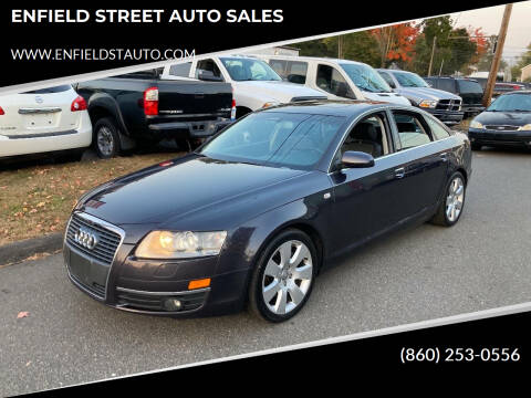 2005 Audi A6 for sale at ENFIELD STREET AUTO SALES in Enfield CT