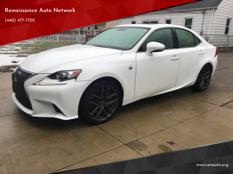 2016 Lexus IS 200t for sale at Renaissance Auto Network in Warrensville Heights OH