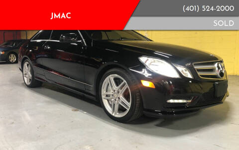 2013 Mercedes-Benz E-Class for sale at JMAC  (Jeff Millette Auto Center, Inc.) in Pawtucket RI