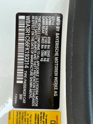 2015 BMW 4 Series 435i