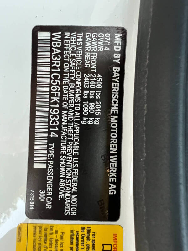 2015 BMW 4 Series 435i