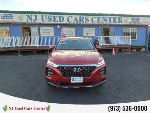 2020 Hyundai Santa Fe for sale at New Jersey Used Cars Center in Irvington NJ