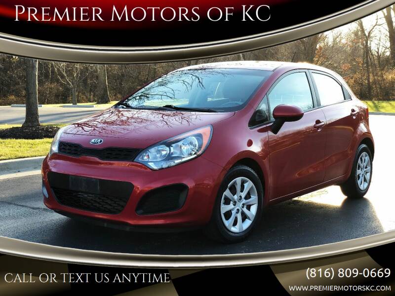 2013 Kia Rio 5-Door for sale at Premier Motors of KC in Kansas City MO