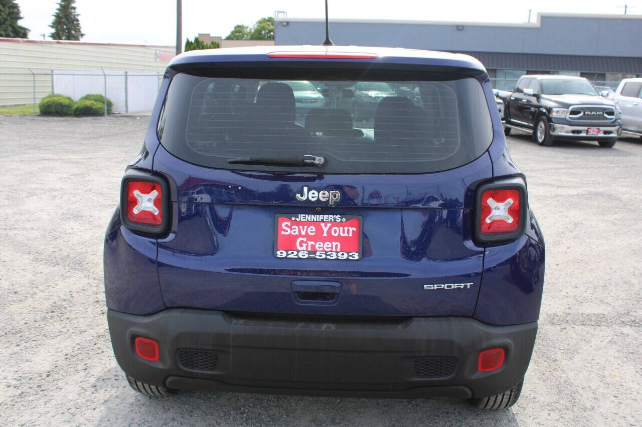 2020 Jeep Renegade for sale at Jennifer's Auto Sales & Service in Spokane Valley, WA