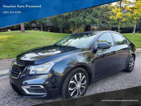 2015 Chevrolet Cruze for sale at Houston Auto Preowned in Houston TX