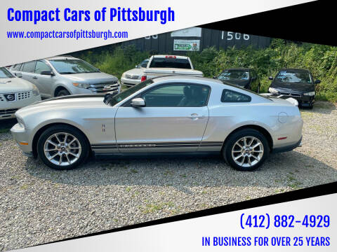 2010 Ford Mustang for sale at Compact Cars of Pittsburgh in Pittsburgh PA