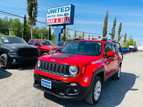 2015 Jeep Renegade for sale at United Auto Sales in Anchorage AK