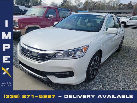 2017 Honda Accord for sale at Impex Auto Sales in Greensboro NC