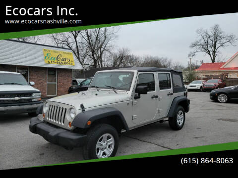 2007 Jeep Wrangler Unlimited for sale at Ecocars Inc. in Nashville TN