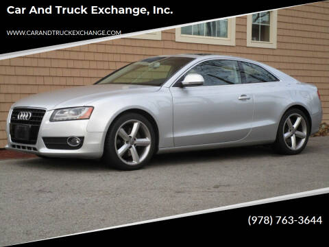2009 Audi A5 for sale at Car and Truck Exchange, Inc. in Rowley MA