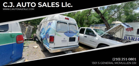 2009 Ford E-Series Chassis for sale at C.J. AUTO SALES llc. in San Antonio TX