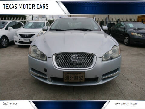 2010 Jaguar XF for sale at TEXAS MOTOR CARS in Houston TX