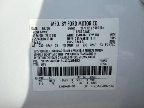 2020 Ford Explorer