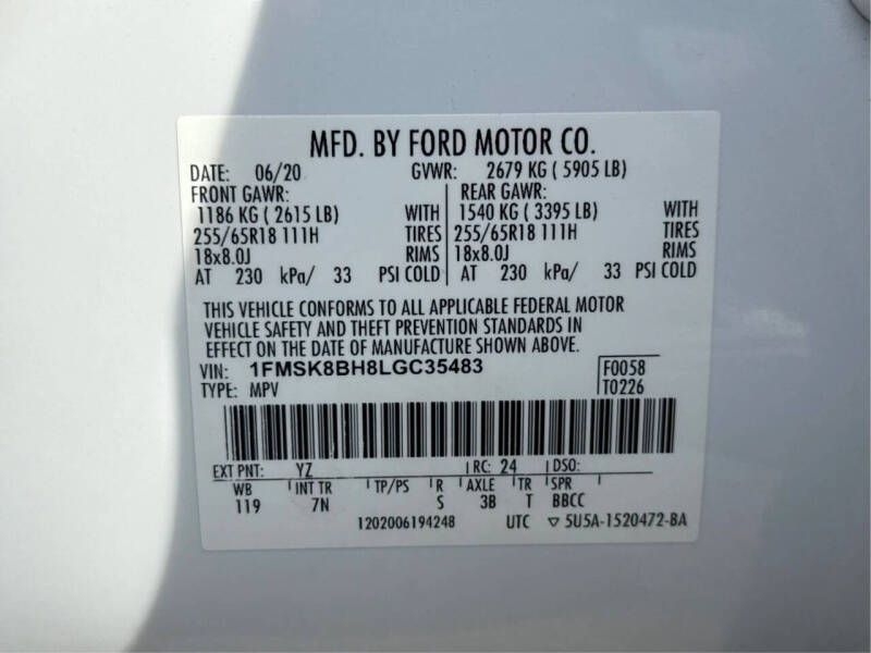 2020 Ford Explorer