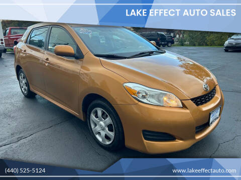 2009 Toyota Matrix for sale at Lake Effect Auto Sales in Chardon OH