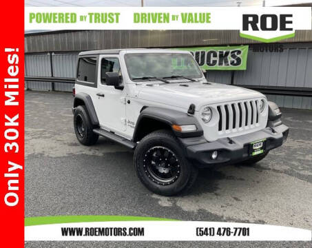 2019 Jeep Wrangler for sale at Roe Motors in Grants Pass OR