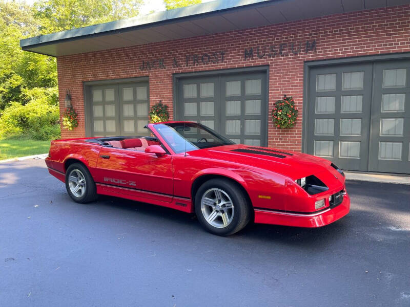 1989 Chevrolet Camaro for sale at Jack Frost Auto Museum in Washington MI