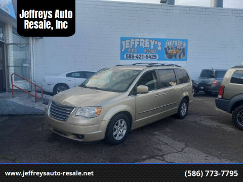2010 Chrysler Town and Country for sale at Jeffreys Auto Resale, Inc in Clinton Township MI