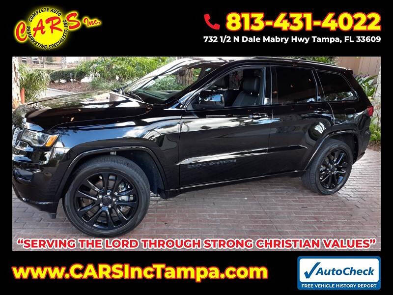 2020 Jeep Grand Cherokee for sale at Complete Auto Remarketing Specialists Inc. in Tampa, FL