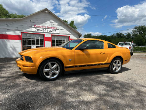 2009 Ford Mustang for sale at Cordova Motors in Lawrence KS