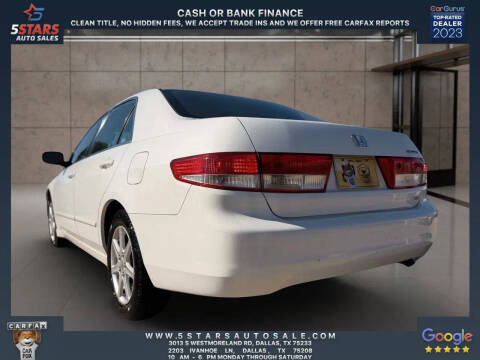 2003 Honda Accord EX V-6