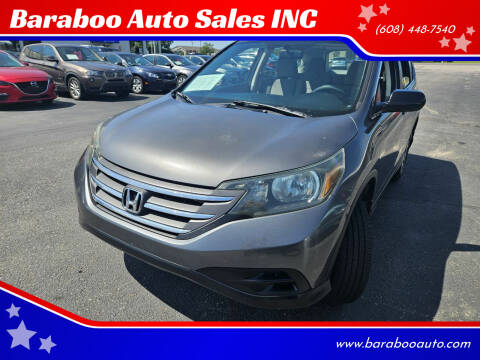 2013 Honda CR-V for sale at Baraboo Auto Sales INC in Baraboo WI