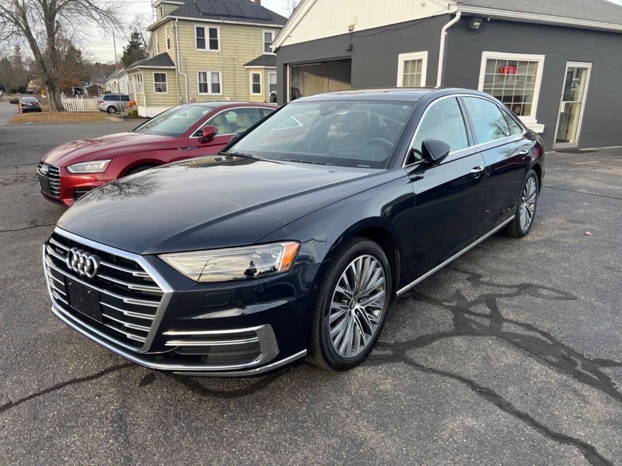 2019 Audi A8 L for sale at James Motors Inc. in East Longmeadow, MA