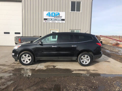 2010 Chevrolet Traverse for sale at 402 Autos in Lindsay NE