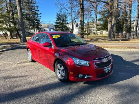 2014 Chevrolet Cruze for sale at TJS Auto Sales Inc in Roselle NJ