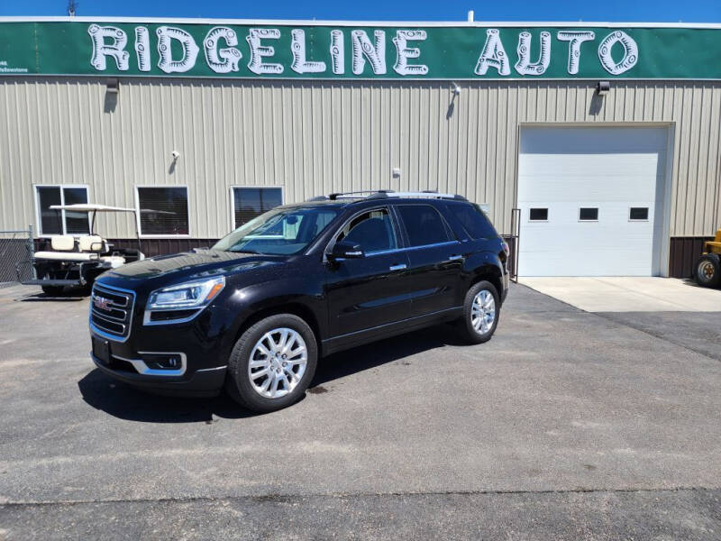 2016 GMC Acadia for sale at RIDGELINE AUTO in Chubbuck ID