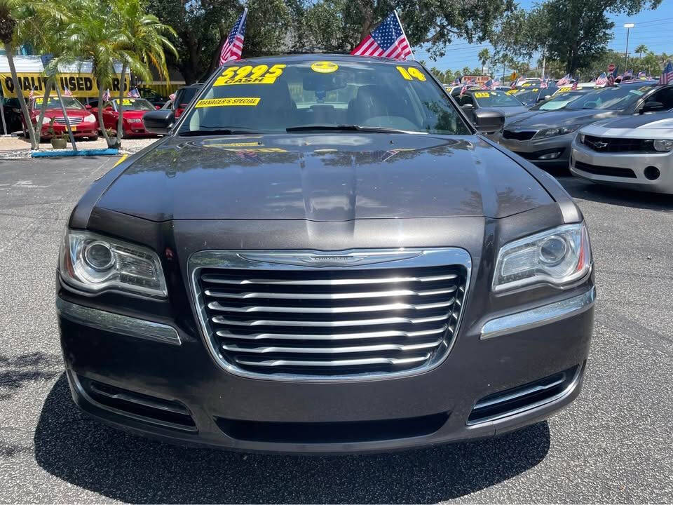 Gray 2014 Chrysler 300 Base Base 4dr Sedan 2